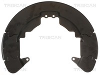 Vorderachse Triscan 8125 16204 Spritzblech, Bremsscheibe FüR Ford,Mazda