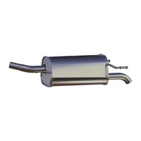 Ernst 011143 EndschalldäMpfer Auspuff FüR Opel Corsa C 1.0 58/60 PS Z10XE Z10XEP