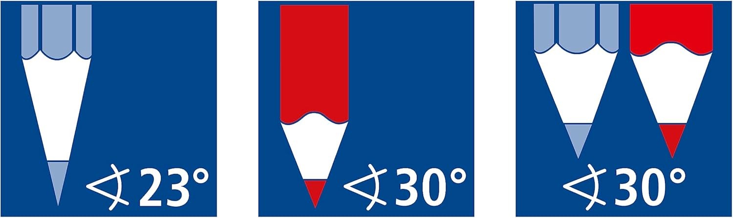 STAEDTLER Pencil Sharpener with 2 Holes - Dual Size Red, Blue, Teal, Purple 