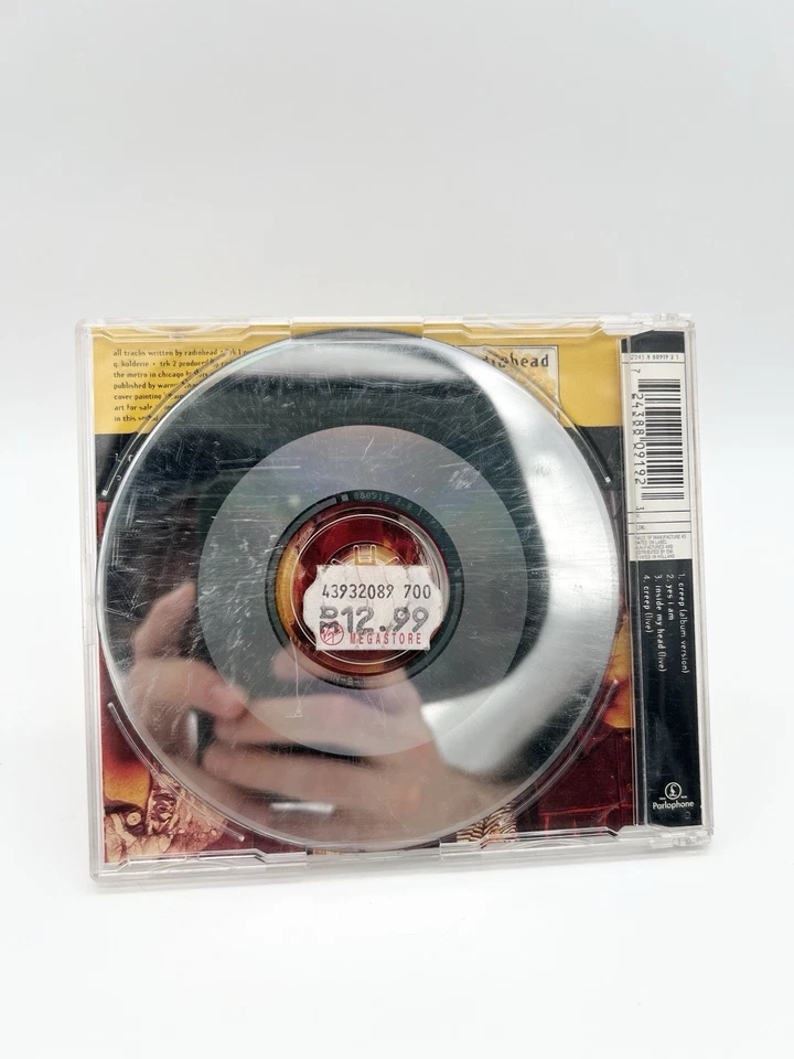 Vintage 1993 Radiohead Creep CD 4 Track E.P. Toshiba EMI Made in Holland Rare - Image 2 of 4