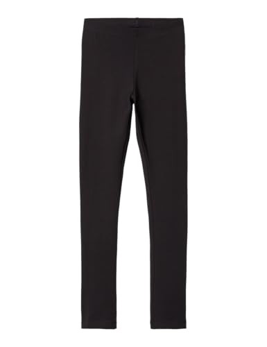 Leggings MäDchen 98 Schwarz Bio-Baumwolle Name It Basic Baumwollhose-image