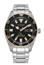 Citizen Promaster Mechanical Diver 41mm Silver Stainless Steel Case and Strap...