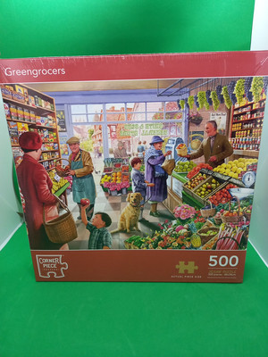 TheWorks Gemüsehändler Puzzle - 500 Teile 48 x 34 cm