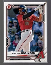 2021 Bowman Prospects #BP-136 Kristian Robinson