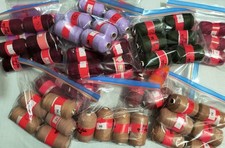 DEE LITE Red Label Threads lot Varies Colors 104 Total Spools Please Read