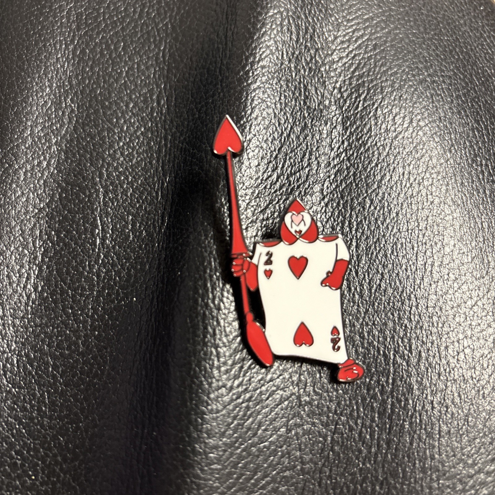 Alice In Wonderland Card Of Hearts Disney Loungefly Pin