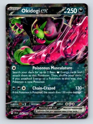 Basic Okidogi EX HP 250 ChainCrazed Attack Colorful Pokémon Card