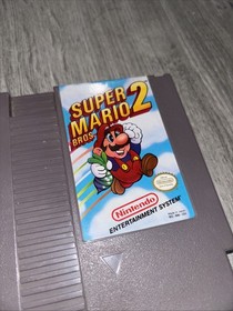 Super Mario Bros. 2 (Nintendo Entertainment System, 1985) Authentic Cartridge