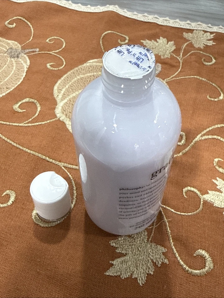 Xampu Philosophy INNER GRACE Fórmula Original Gel de Banho e Corporal 8 fl oz Selado - Imagem 4 de 4