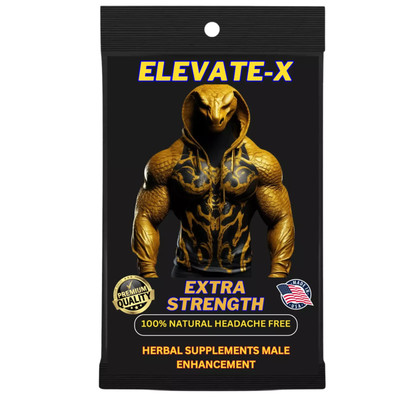 ELEVATE X - 72 Hour Natural Peak Male Enhancement Supplement (10 Pills)
