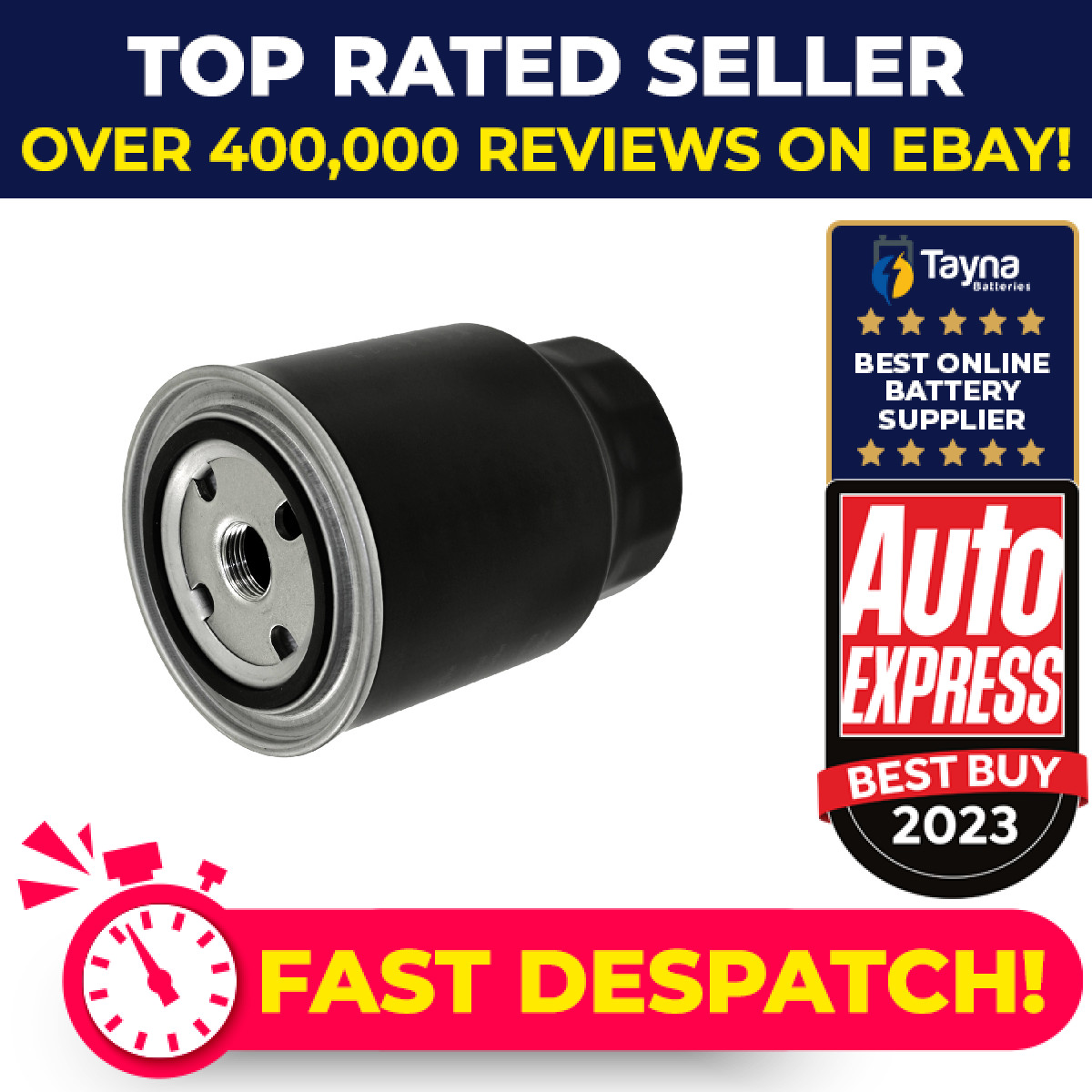 Fuel Filter fits NISSAN CABSTAR TL0 3.0D 00 to 06 164037F40A 164037F40B Febi New