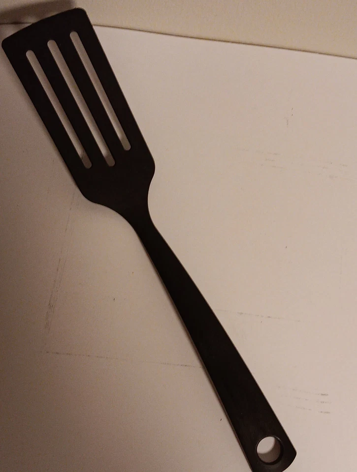 IKEA FULLANDAD Black Spatula 12" Narrow Thin Turner and Spoon NWOT heat resist - Image 4 of 4