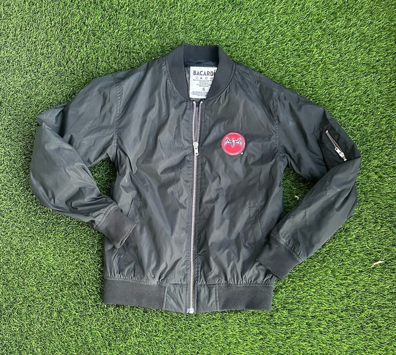 Barcardi Rum Black Jacket Size Small