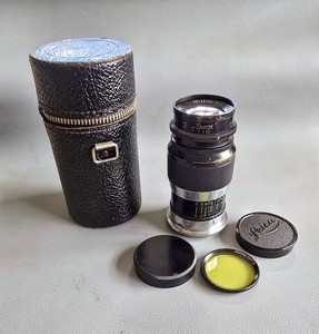 Leitz Leica Elmar 9cm / 90mm f4 Screw Mount Lens
