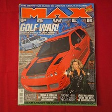 Max Power Magazine July 2003 (1269) VW Golf War 360bhp Cossie 206 Jakki Degg
