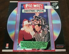 RARE Pee-Wees Playhouse: Christmas Special Laserdisc Magic Johnson Oprah W33