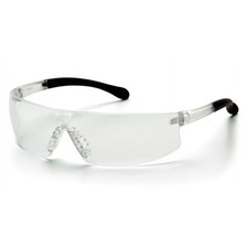 Pyramex S7210S Provoq Safety Glasses Black Frame Clear Lens