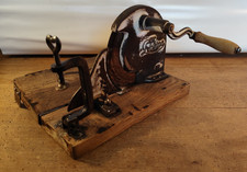 PW Rotina Brotschneidemaschine Brotschneider mechanisch weiß Allesschneider