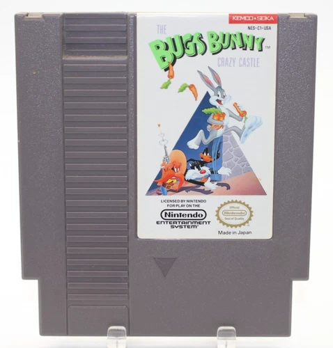 Nintendo NES The Bugs Bunny Crazy Castle - Cart Only *Tested & Works*