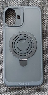 Anker MagGo Magnet. Hülle iPhone 16 Plus with Stand 360 Silicon Ring NEU Schwarz