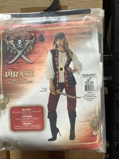 Pirate Buccaneer Beauty Women s Adult Halloween Costume Sz M