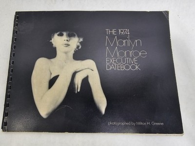 1974 Marilyn Monroe Executive Datebook Calendar Milton H. Greene Photographs