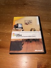 Microsoft Office Student and Teacher Edition 2003 Word Excel Key Included