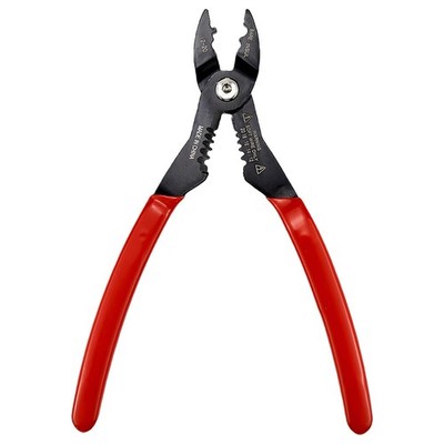 Wire Crimper and Stripper，4-in-1 Cable Repair Tool, 7-Inch Multipurpose Crimp...