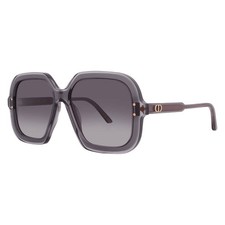 Dior DIORHIGHLIGHT S1I Gradient Smoke Square Ladies Sunglasses CD40123I 20B 57