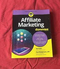 Affiliate Marketing For Dummies. Good Condition.