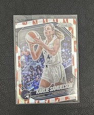 2025 Panini Prizm WNBA - DSG Exclusive Logo Prizm #102 KARLIE SAMUELSON LYNX