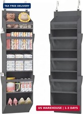 Lifewit 1 Pack Over the Door Organizer, 5 Sec...