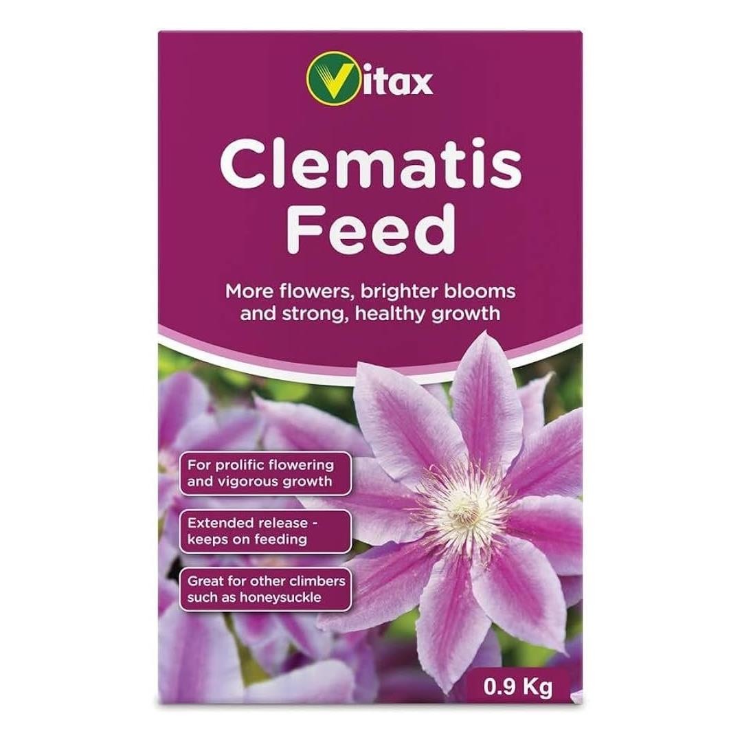 Vitax Clematis Fertiliser Pelleted Feed for Flowering Clematis Climbers 0.9kg - Image 4