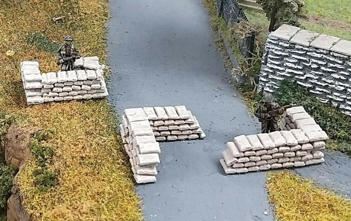 Fordhampton Military Sandbags (200) OO/HO Gaugemaster GM442