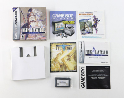 Final Fantasy IV Nintendo Game Boy Advance GBA Complete CIB Tested