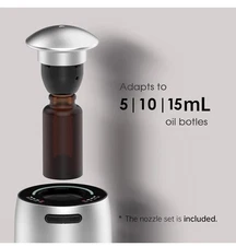 Waterless Diffuser for Essential Oil, Battery Operated Nebulizer, 0.7 Fl.Oz./...