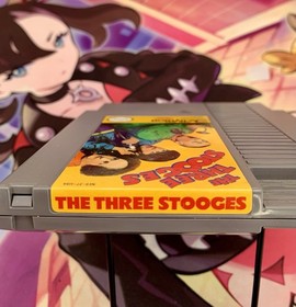 The Three Stooges (Nintendo Entertainment System, 1989) NES Cart Only