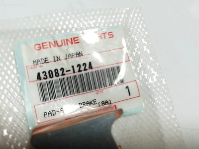 ｖページ nos Genuine Kawasaki ZX600 Ninja ZX-6R 98-99 Front Brake pads