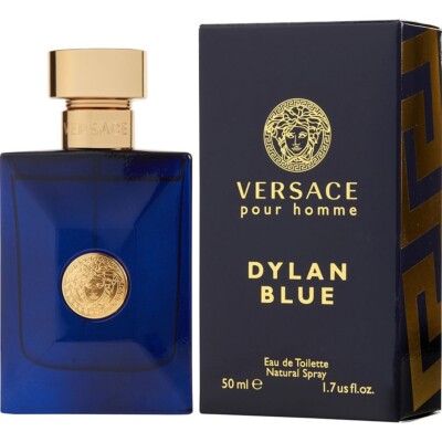 Versace Pour Homme Dylan Blue by Versace EDT Cologne for Men 1.7 oz - 50 ml