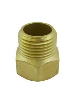 10 Pieces 1/2'' Male x Female NPT Brass Fire Sprinkler Head Hex Extension Adapter