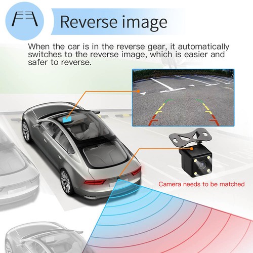 10.1 Inch Car Stereo Radio Android 13 BT GPS Wifi 2 Din Touch Screen Mirror link - 第 6/21 張圖片