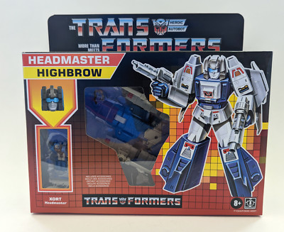 Transformers Hasbro WALMART Headmasters G1 Retro Titans Return HIGHBROW