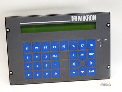 Mikron Lauer PCS090 Bedienkonsole Operator Panel 