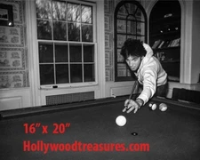 Bruce Springsteen~Shooting Pool~Billiards~Playing Pool~Photo~Poster 8" x 10"