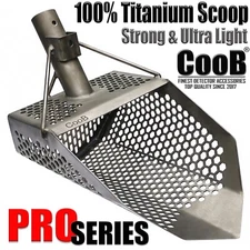Titanium Sand Scoop for Metaldetecting  Metal Detector Metaldetector Tool CooB
