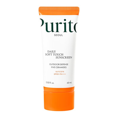[PURITO] Seoul Daily Soft Touch Sunscreen - 60ml (SPF50+ PA++++)