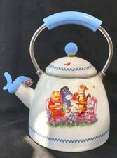 Disney Winnie The Pooh Simply Pooh Porcelain Enamel On Steel Tea Pot