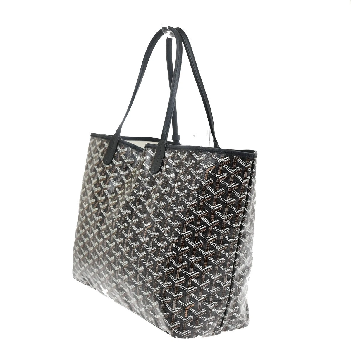 Borsa a tracolla GOYARD logo Saint Louis PM marsupio tela pelle marrone 300RF344