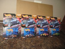 Hot Wheels Lot of 4 Trading Paint NASCAR Mark Martin John Deere Kyle Petty