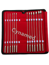 CYNAMED USA Bakes Rosebud Uterine Urethral Dilator 13 Pc Set With Carrying Case